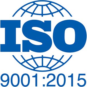 Image of ISO 9001-2015 certification logo