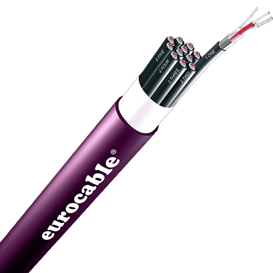 24 AWG Multipair AES/EBU Digital Audio Cables with Aluminum Shield