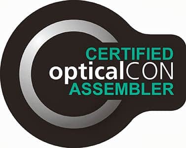 Image of Neutrik opticalCON certification logo